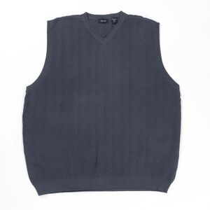 Men's Izod Gray Sweater Vest, Pullover